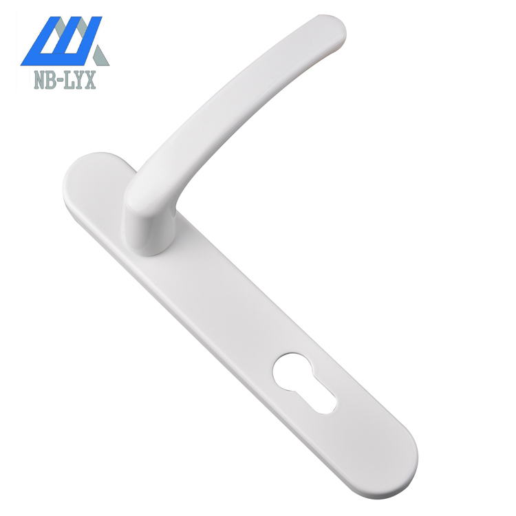 UPVC Zinc Alloy Door Handle 24/23 Panel Handle White PVD Gold