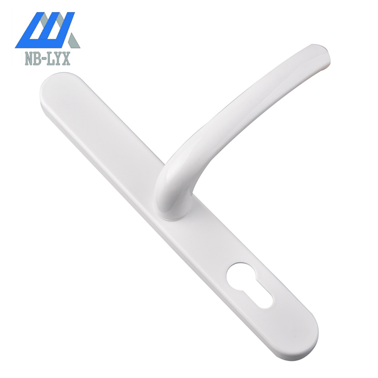 UPVC Aluminium Alloy Door Handle 20/30+20/31 Panel handle White Satin Chrome 