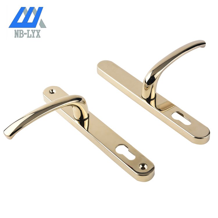 UPVC Aluminium Alloy Door Handle 20/30+20/31 Panel handle White Satin Chrome 